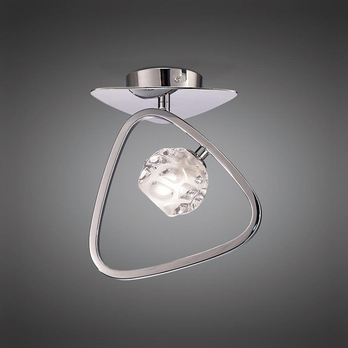 Mantra M5016 Lux Ceiling 1 Light G9, Polished Chrome
