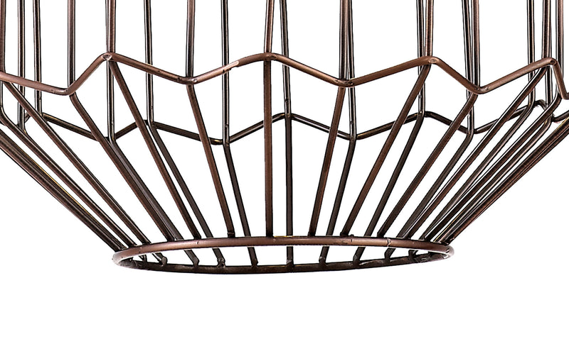 Load image into Gallery viewer, C-Lighting Malling Small Pendant, 1 x E27, Antique Copper/Black - 28728
