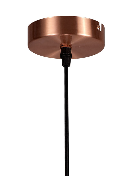 C-Lighting Malling Medium Pendant, 1 x E27, Antique Copper/Black - 28729