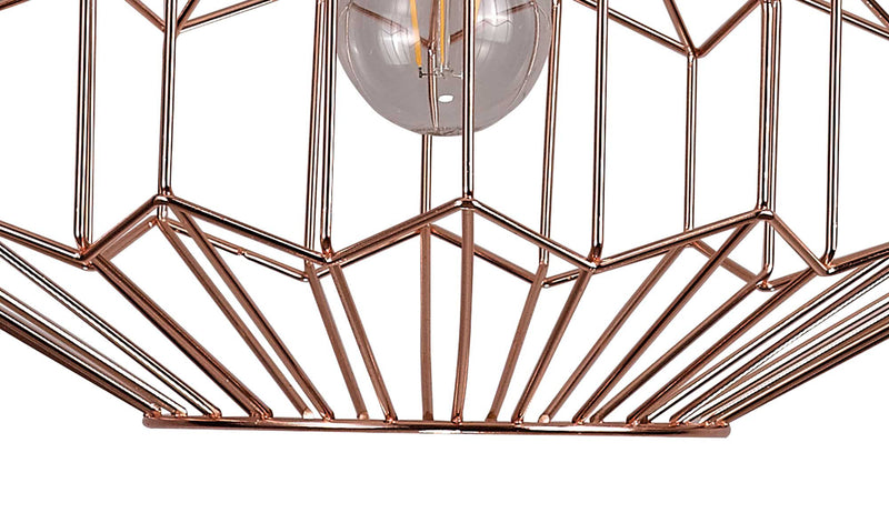 Load image into Gallery viewer, C-Lighting Malling Medium Pendant, 1 x E27, Antique Copper/Black - 28729
