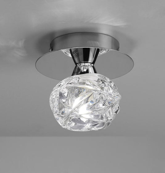 Mantra M3945 Maremagnum Ceiling 1 Light G9, Polished Chrome