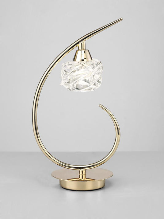 Mantra M3949FG Maremagnum Table Lamp 1 Light G9, French Gold