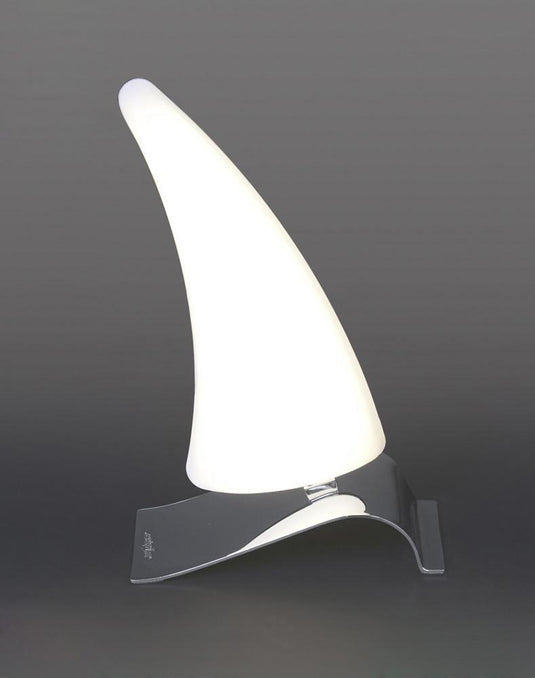 Mantra  M3811 Mistral Table Lamp Left 6W LED 3000K, 540lm, Polished Chrome/Frosted Acrylic, 3yrs Warranty