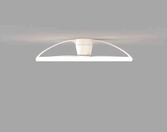 Mantra M7530 Nepal 75W LED Dimmable Ceiling Light With Built-In 35W DC Reversible Fan White (Remote Control & App & Alexa/Google Voice control) - 43362