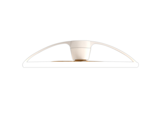 Mantra M7532 Nepal 75W LED Dimmable Ceiling Light With Built-In 35W DC Reversible Fan White/Wood (Remote Control & App & Alexa/Google Voice control) - 42946