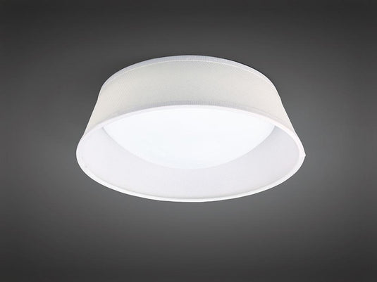 Mantra  M4960 Nordica Ceiling 12W LED 32CM Off White 3000K, 120lm, White Acrylic With Ivory White Shade, 3yrs Warranty