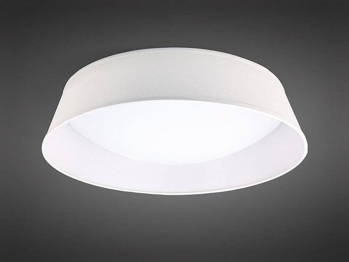 Mantra  M4962 Nordica Ceiling 30W LED 60CM Off White 3000K, 3000lm, White Acrylic With Ivory White Shade, 3yrs Warranty