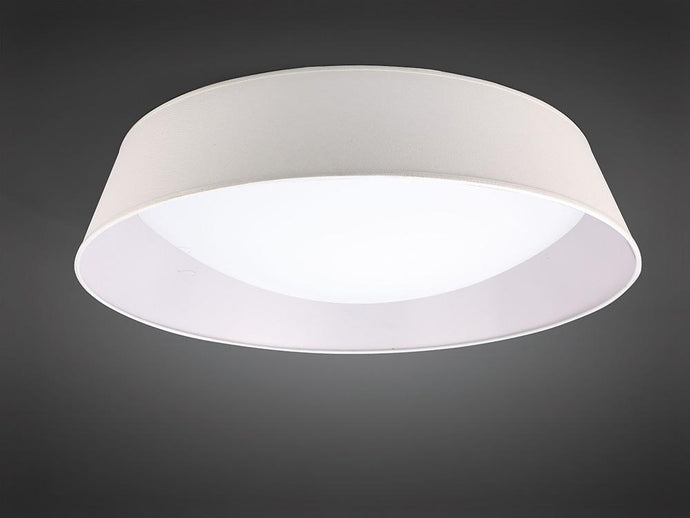 Mantra M4963E  Nordica Ceiling, 9 Light E27 Max 20W, 90cm, White Acrylic With Ivory White Shade, 2yrs Warranty