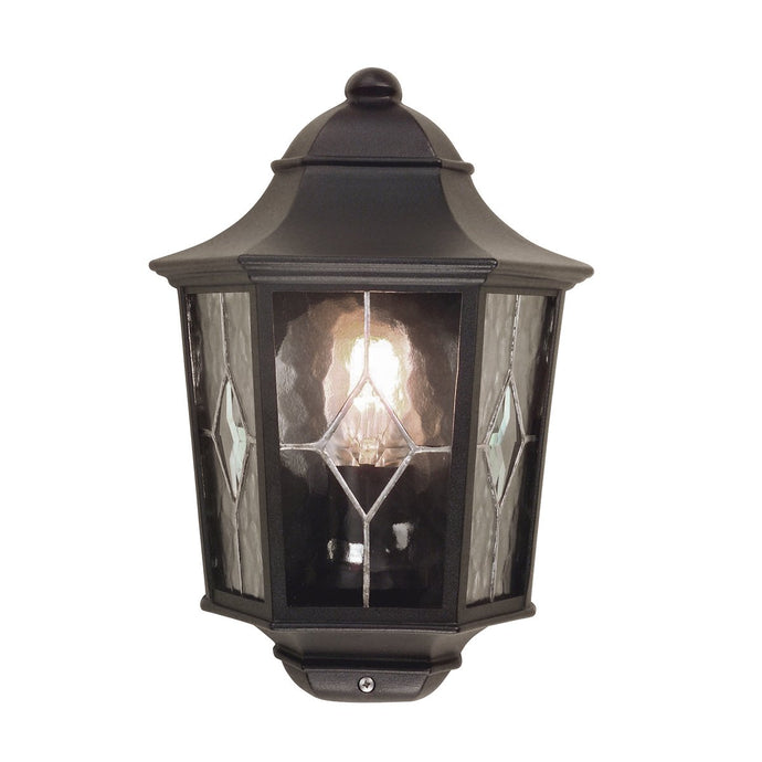 Elstead Lighting NR7-2-BLK Norfolk 1 Light Half Lantern 2