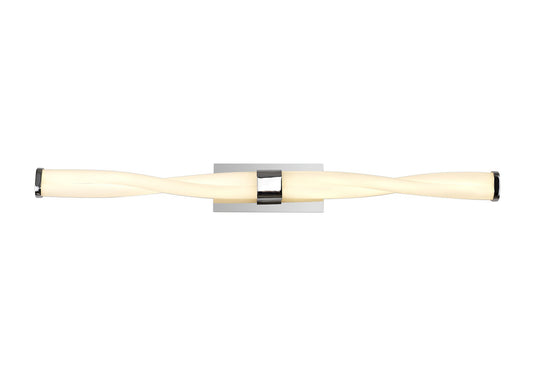 C-Lighting Numero Wall Lamp Large, 2 x 10W LED, 3000K, 1400lm, IP44, Polished Chrome, 3yrs Warranty - 28957