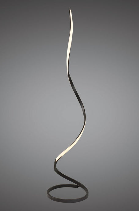 Mantra M5363 Nur Brown Oxide Floor Lamp 22W LED 2800K, 1800lm, Dimmable Frosted Acrylic/Brown Oxide, 3yrs Warranty