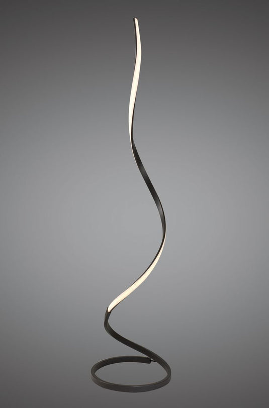 Mantra M5363 Nur Brown Oxide Floor Lamp 22W LED 2800K, 1800lm, Dimmable Frosted Acrylic/Brown Oxide, 3yrs Warranty