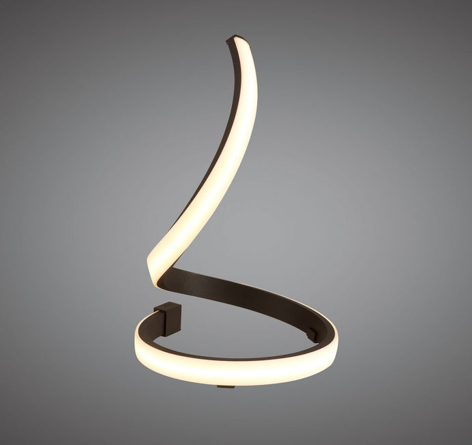 Mantra M5366 Nur Brown Oxide Table Lamp 15W LED 2800K, 1200lm, Frosted Acrylic/Brown Oxide, 3yrs Warranty