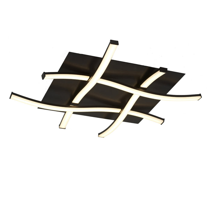 Mantra M5828 Nur BR Ceiling 34W LED 2800K, 2600lm, Dimmable Frosted Acrylic/Brown Oxide, 3yrs Warranty