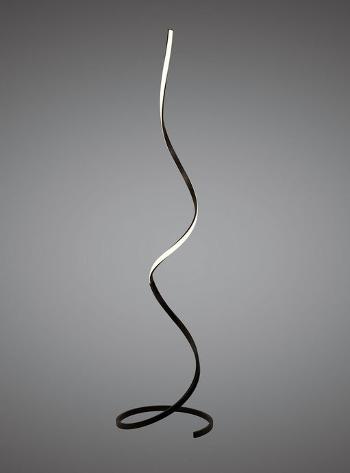 Mantra M5805 Nur BR XL Floor Lamp 20W LED 2800K, 1800lm, Dimmable Frosted Acrylic/Brown Oxide, 3yrs Warranty