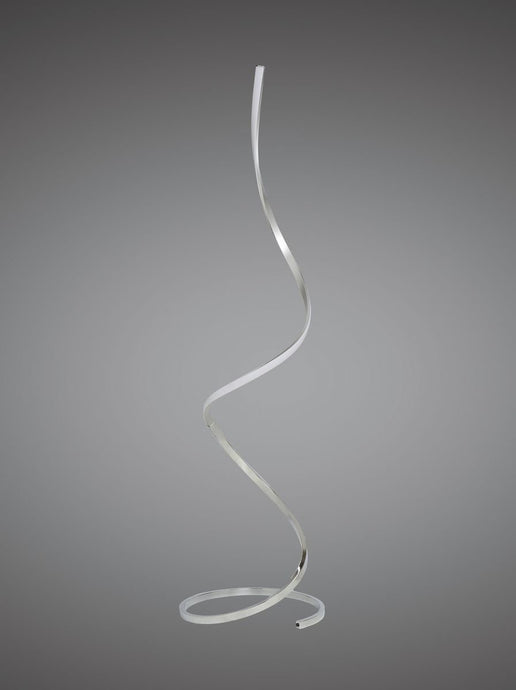 Mantra M5001 Nur XL Floor Lamp 22W LED 3000K, 1800lm, Dimmable Silver/Frosted Acrylic/Polished Chrome, 3yrs Warranty