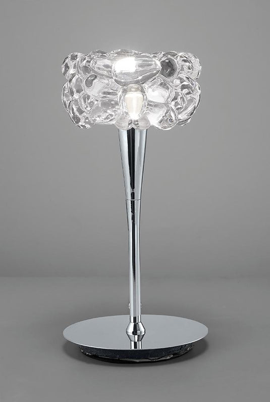 Mantra M3928 O2 Table Lamp 1 Light G9, Polished Chrome