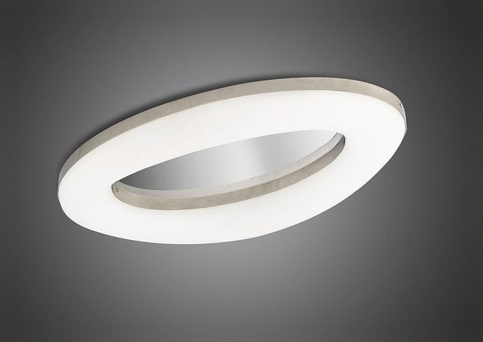 Mantra M4902 Oakley Ceiling 40W LED 3000K, 3200lm, Polished Chrome/Frosted Acrylic, 3yrs Warranty