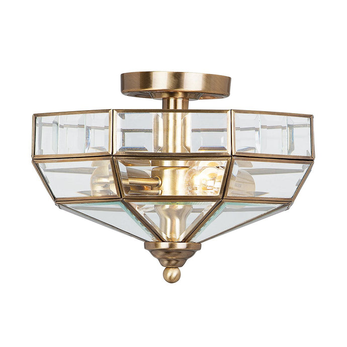 Elstead Lighting OLD-PARK-AB Old Park 2 Light Wall Lantern - Aged Bronze