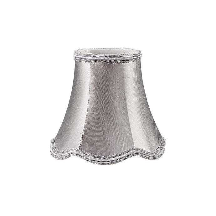 Diyas ILS10614 Onida Clip-On Fabric Shade Silver 70/130mm x 120mm - 38597