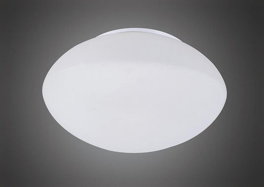 Mantra M4897 Opal Ceiling/Wall 1 Light E27, Polished Chrome/Frosted White Glass