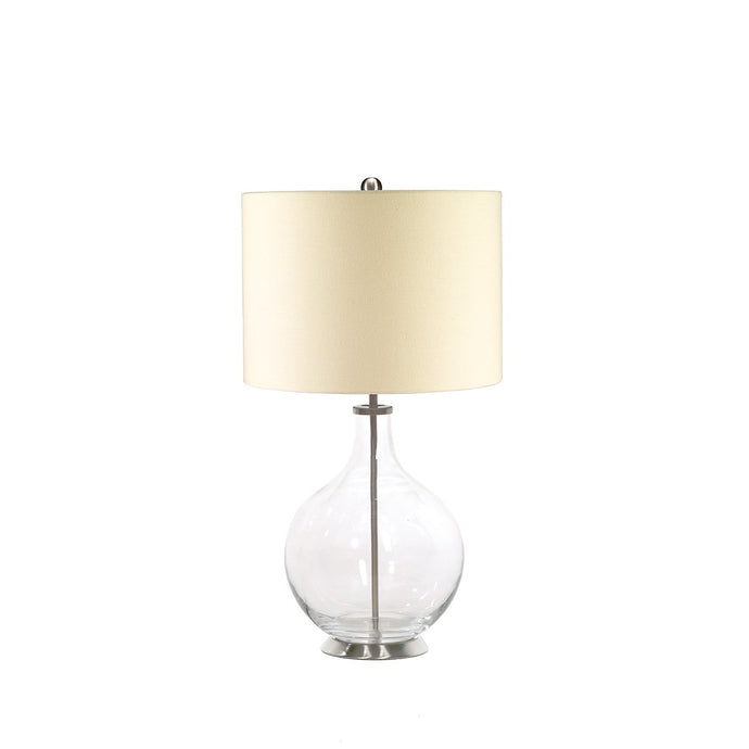 Elstead Lighting ORB-TL-CLEAR Orb 1 Light Table Lamp - Clear