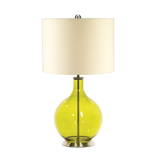Elstead Lighting ORB-TL-LIME Orb 1 Light Table Lamp - Lime