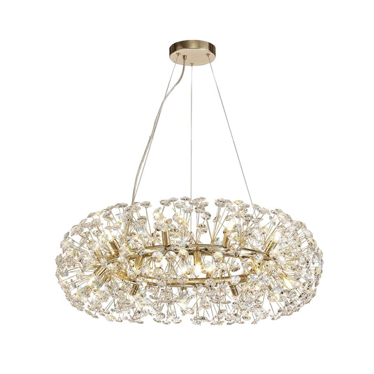 C-Lighting Orion Pendant 20 Light G9 French Gold/Crystal - 28966