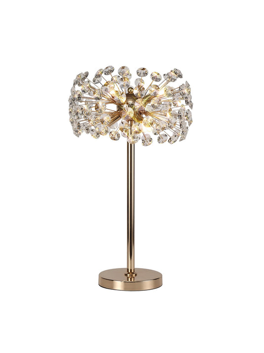 C-Lighting Orion Table Lamp 6 Light G9 French Gold/Crystal - 30481