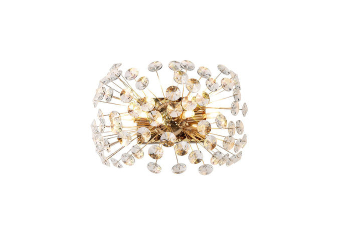 C-Lighting Orion Wall Light 4 Light G9 French Gold/Crystal - 33191