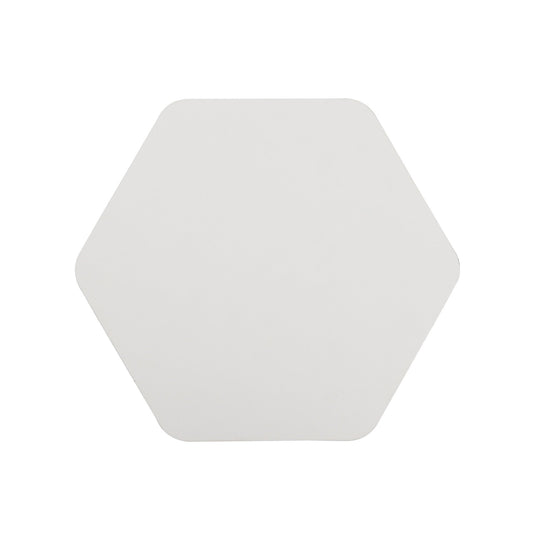 C-Lighting Pastor 200mm Non-Electric Hexagonal Plate, Sand White - 28689