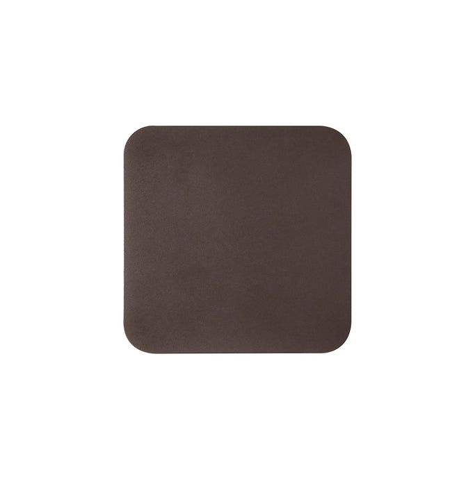 C-Lighting Pastor 150mm Non-Electric Square Plate, Coffee - 28745