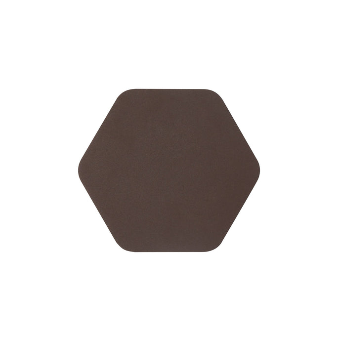 C-Lighting Pastor 150mm Non-Electric Heagonal Plate, Coffee - 28747
