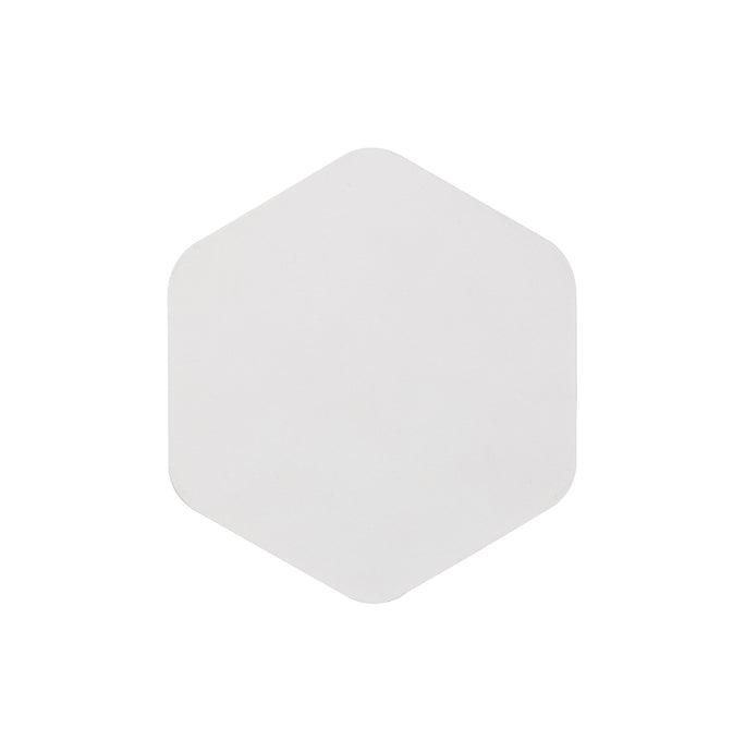 C-Lighting Pastor Magnetic Base Wall Lamp, 12W LED 3000K 498lm, 20cm Vertical Hexagonal, Sand White - 29786