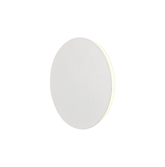 C-Lighting Pastor Magnetic Base Wall Lamp, 12W LED 3000K 498lm, 20/19cm Round Centre, Sand White/Acrylic Frosted Diffuser - 29787