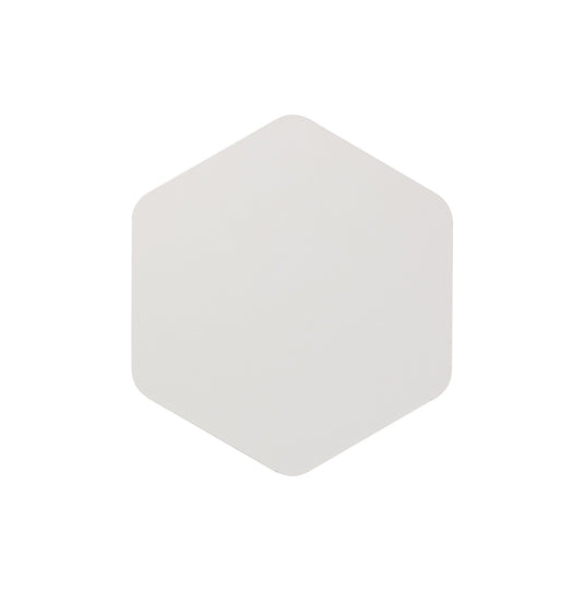 C-Lighting Pastor Magnetic Base Wall Lamp, 12W LED 3000K 498lm, 20/19cm Vertical Hexagonal Centre, Sand White/Acrylic Frosted Diffuser - 29807