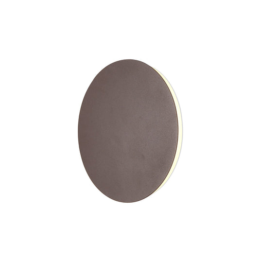 C-Lighting Pastor Magnetic Base Wall Lamp, 12W LED 3000K 498lm, 20/19cm Centre, Coffee/Acrylic Frosted Diffuser - 29824