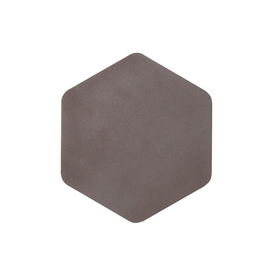 C-Lighting Pastor Magnetic Base Wall Lamp, 12W LED 3000K 498lm, 20/19cm Vertical Hexagonal Centre, Coffee/Acrylic Frosted Diffuser - 29844