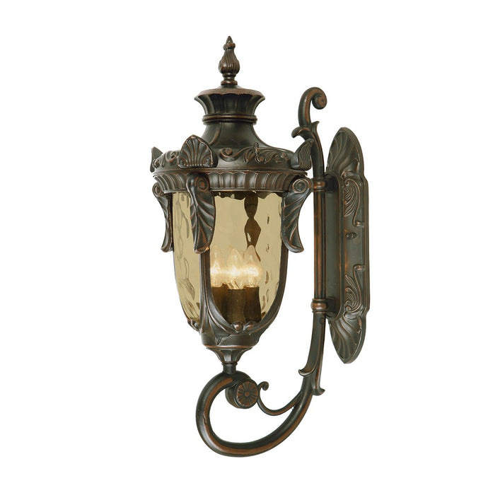 Elstead Lighting PH1-L-OB Philadelphia 3 Light Large Wall Lantern - Old Bronze