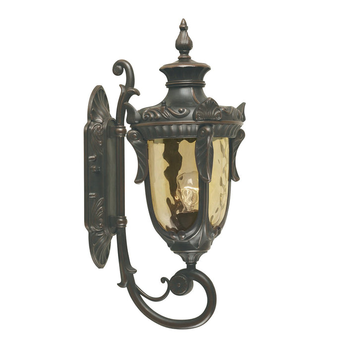 Elstead Lighting PH1-M-OB Philadelphia 1 Light Medium Wall Lantern - Old Bronze