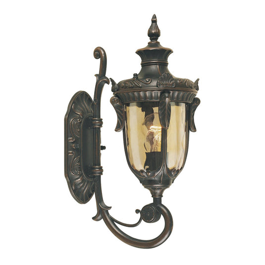 Elstead Lighting PH1-S-OB Philadelphia 1 Light Small Wall Lantern -  Old Bronze