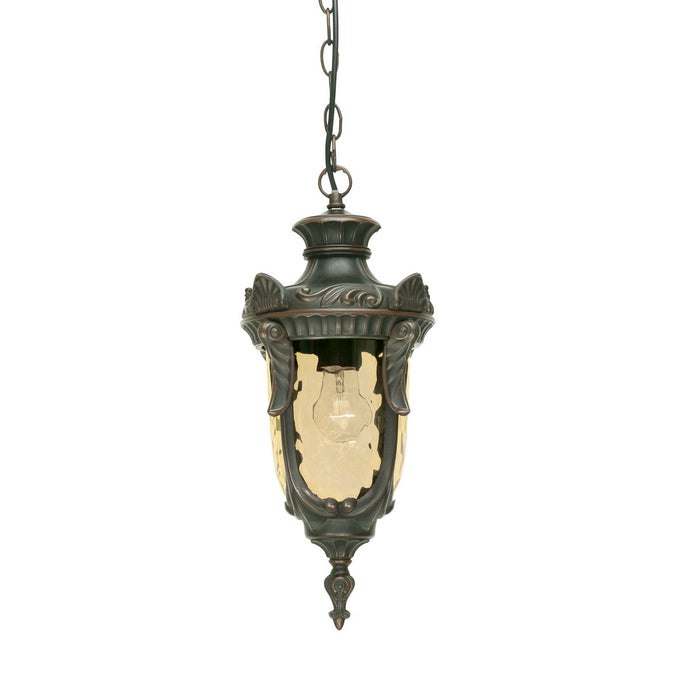 Elstead Lighting PH8-M-OB Philadelphia 1 Light Chain Lantern - Old Bronze