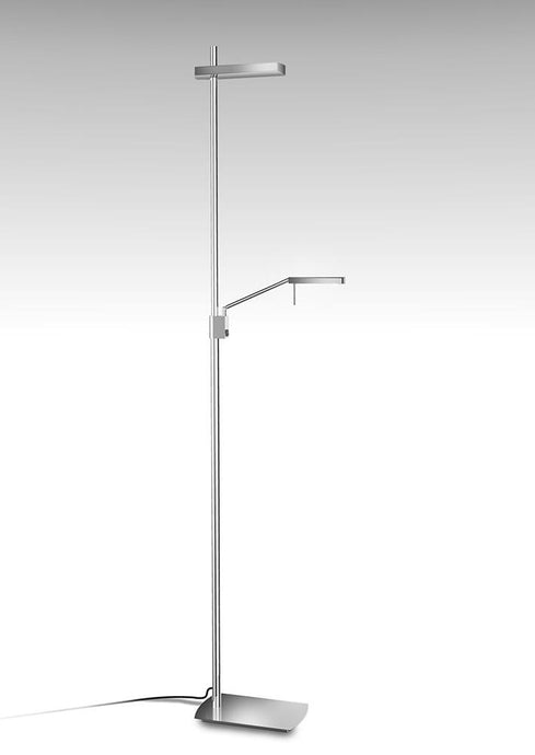 Mantra  M4956 Phuket Floor Lamp 2 Light 21W Down 7W Up LED 3000K, 3000lm, Polished Chrome, 3yrs Warranty