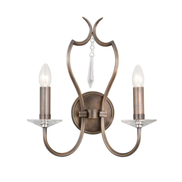 Elstead Lighting PM2-DB Pimlico 2 Light Wall Light - Dark Bronze