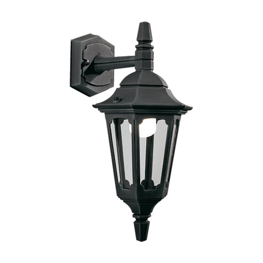 Elstead Lighting PRM2-BLACK Parish Mini 1 Light Down Wall Lantern