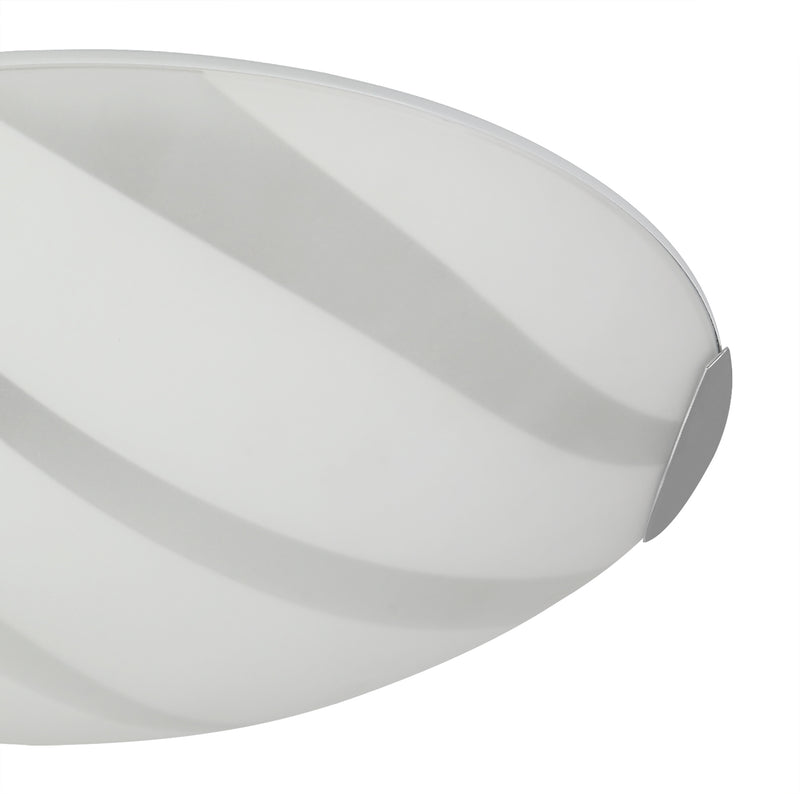 Load image into Gallery viewer, C-Lighting Procyon Ceiling 30cm, 1 x 12W LED, 3000K, 666lm, Polished Chrome/White, 3yrs Warranty - 29183
