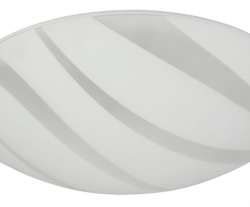 Load image into Gallery viewer, C-Lighting Procyon Ceiling 30cm, 1 x 12W LED, 3000K, 666lm, Polished Chrome/White, 3yrs Warranty - 29183
