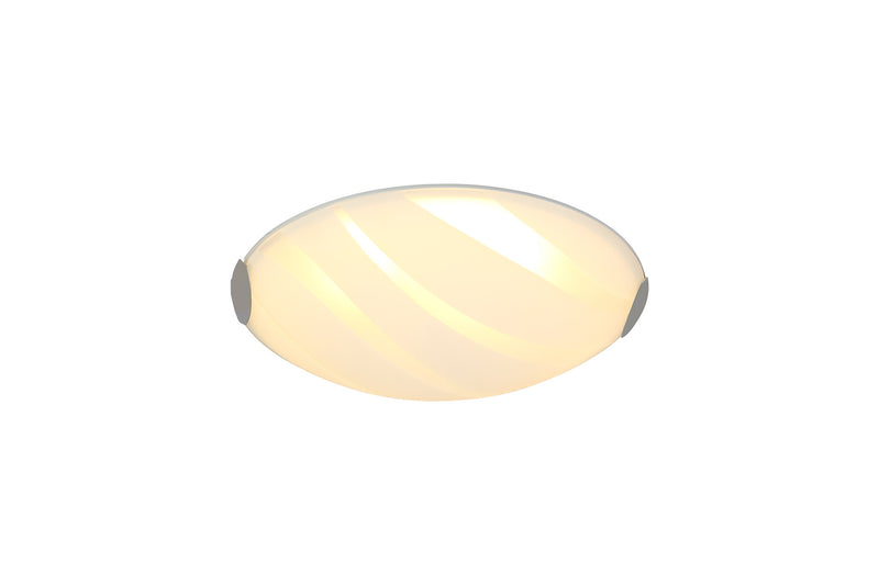 Load image into Gallery viewer, C-Lighting Procyon Ceiling 30cm, 1 x 12W LED, 3000K, 666lm, Polished Chrome/White, 3yrs Warranty - 29183
