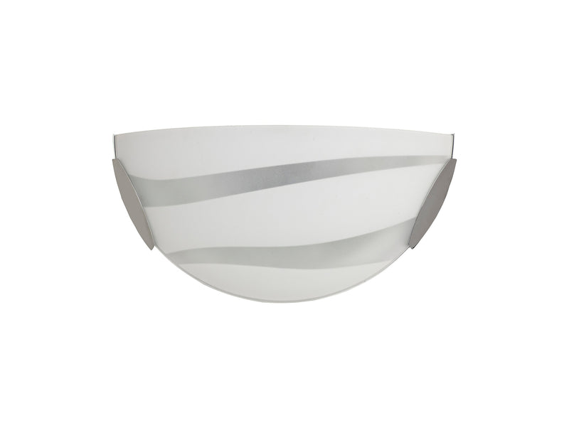 Load image into Gallery viewer, C-Lighting Procyon Wall Lamp, 1 x 12W LED, 3000K, 780lm, Polished Chrome/White, 3yrs Warranty - 29185
