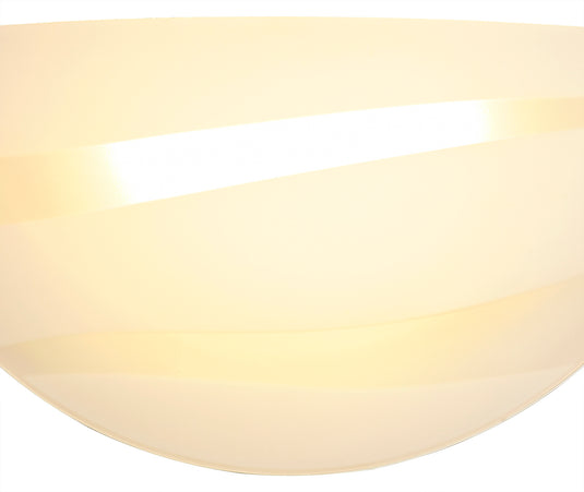C-Lighting Procyon Wall Lamp, 1 x 12W LED, 3000K, 780lm, Polished Chrome/White, 3yrs Warranty - 29185